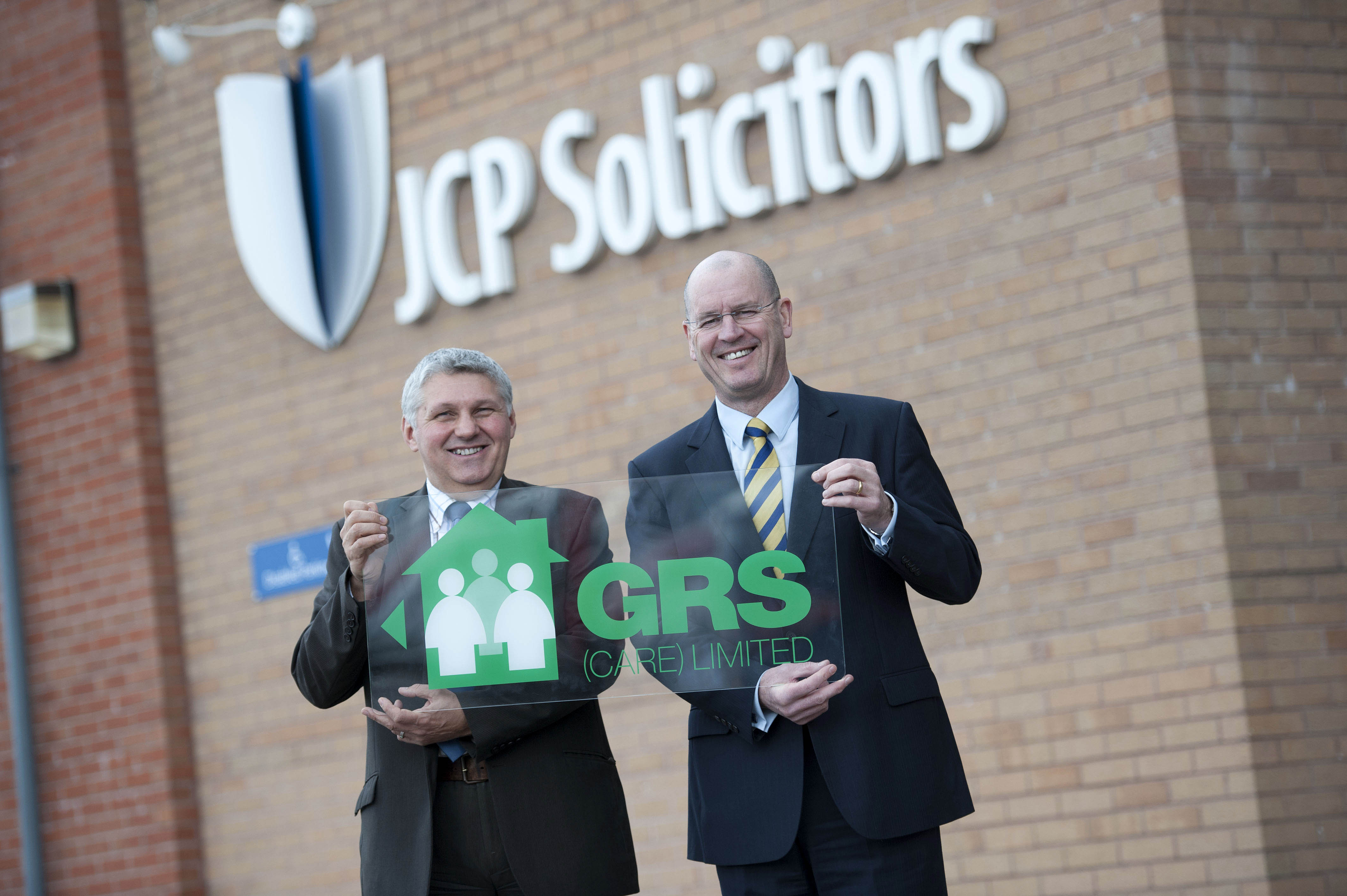 Chris Davies, Director at JCP Solicitors and Dave Howells, Director at GRS Care Ltd.