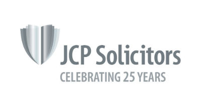 JCP Solicitors 25th anniversary logo